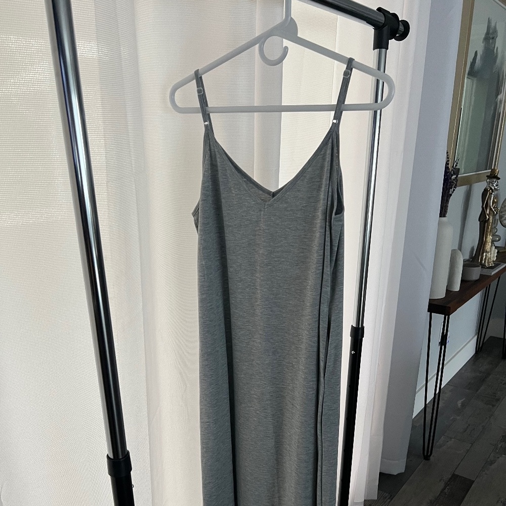 Grey Maxi Dress